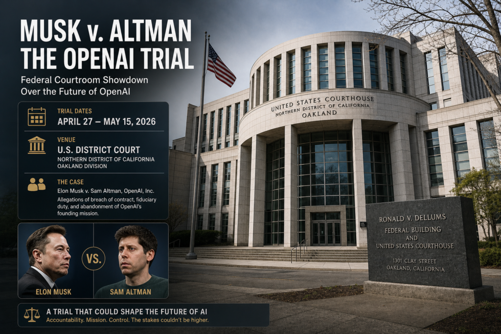 The Musk vs Altman Trial Is Now Happening in a Courtroom — And It's Stranger Than Anyone Predicted